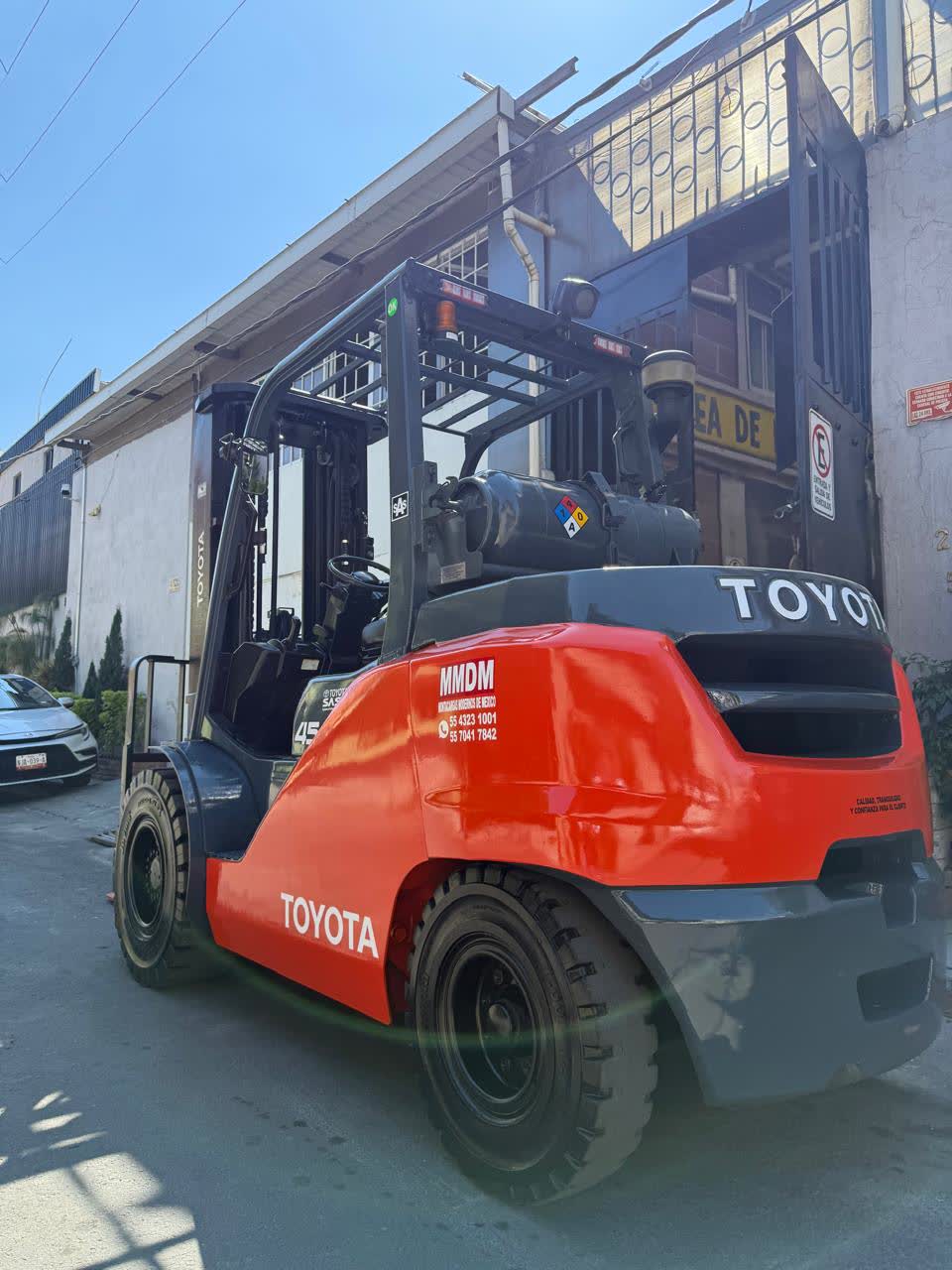Toyota Montacargas Toyota 2018 · Unidad B